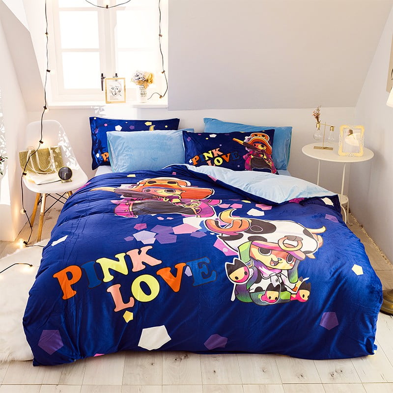 Pink Victoria Secret Bed In Bag Bedding Set Queen