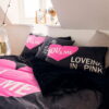 Pink Victorias Secret Bedding Set Queen for Girls 2