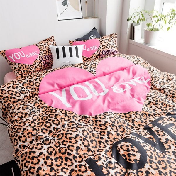 Pink by Victoria Secrets Queen Bedding Set 6