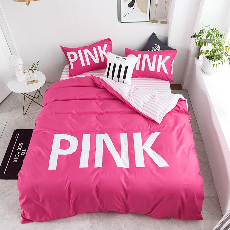 Pink Comforter Set, Pink Queen Bed Set