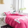 Victoria Secret Pink Comforter Set Queen Size 4