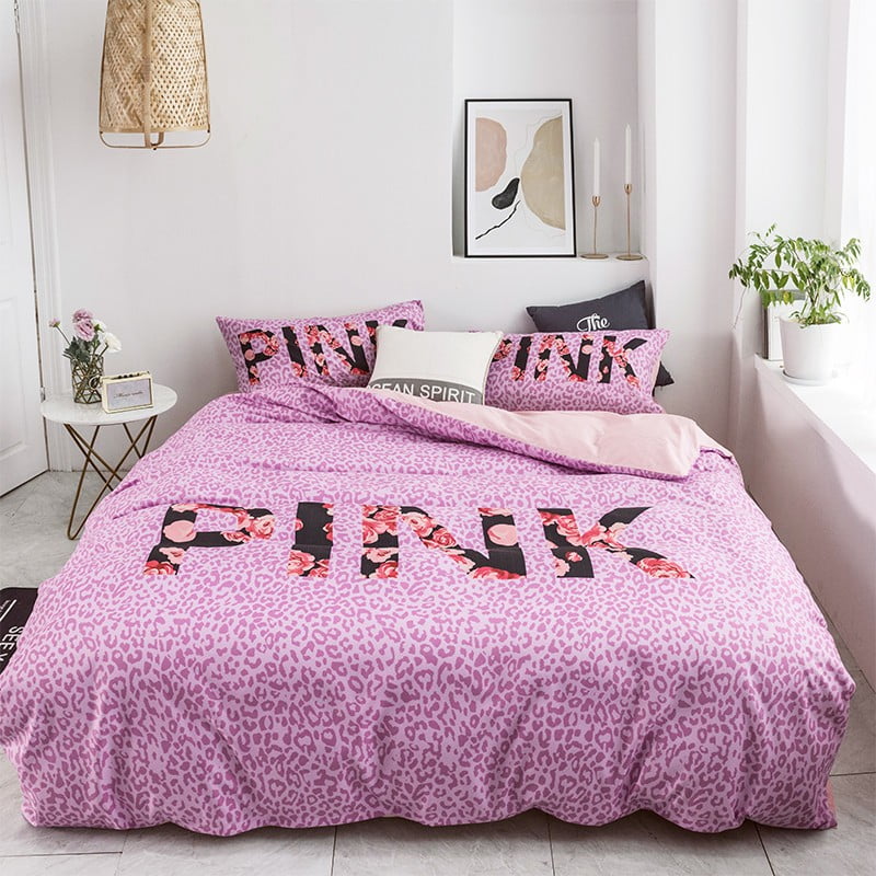 Victoria Secret Pink Modern Bedding Set