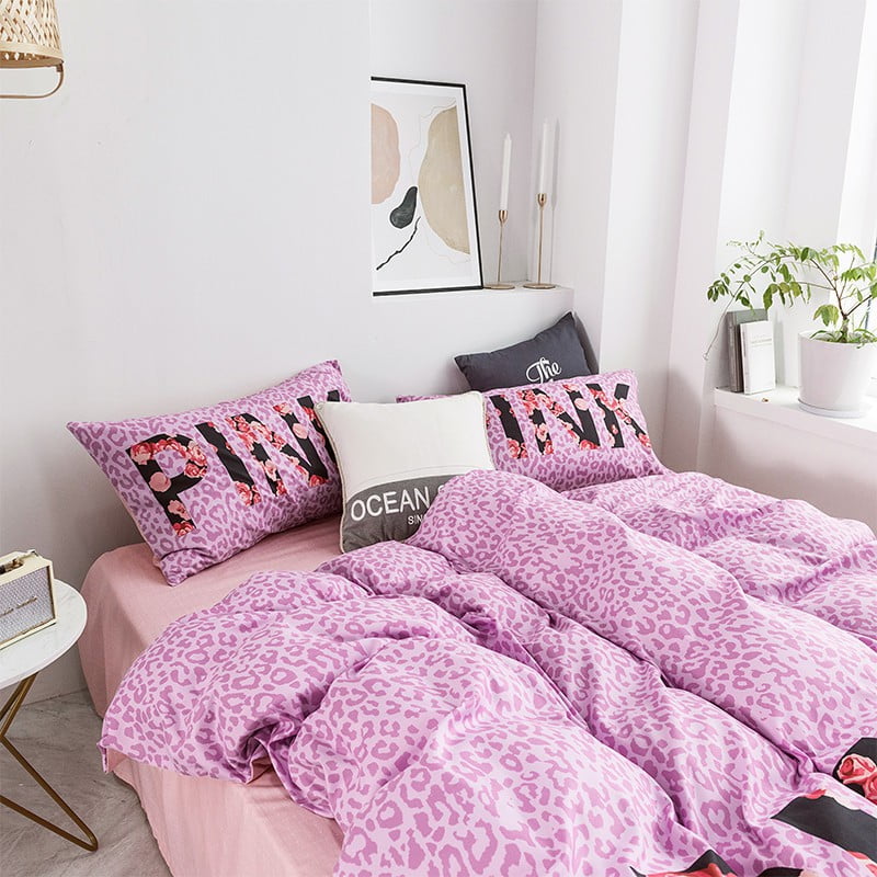 Victoria Secret Pink Modern Bedding Set