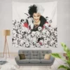 101 Dalmatians Movie Cruella De Vil Wall Hanging Tapestry