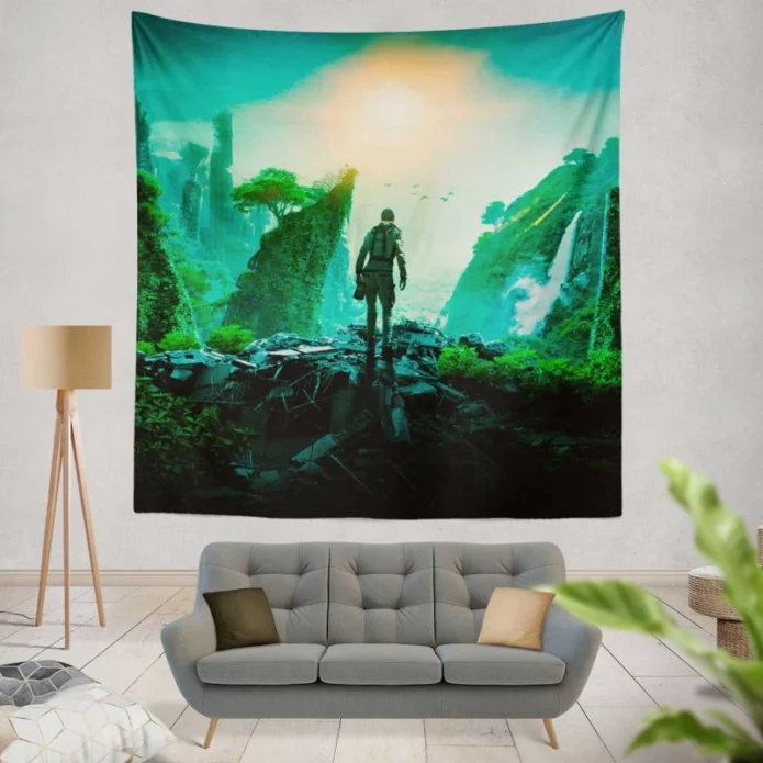 2067 Sci-fi Thriller Movie Wall Hanging Tapestry