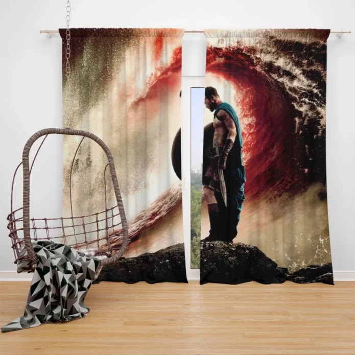 300 Rise of an Empire Movie Window Curtain