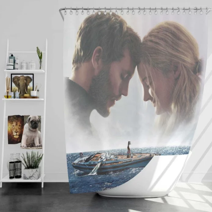 Adrift Movie Shailene Woodley Sam Claflin Bath Shower Curtain