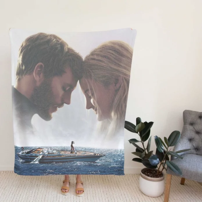 Adrift Movie Shailene Woodley Sam Claflin Fleece Blanket