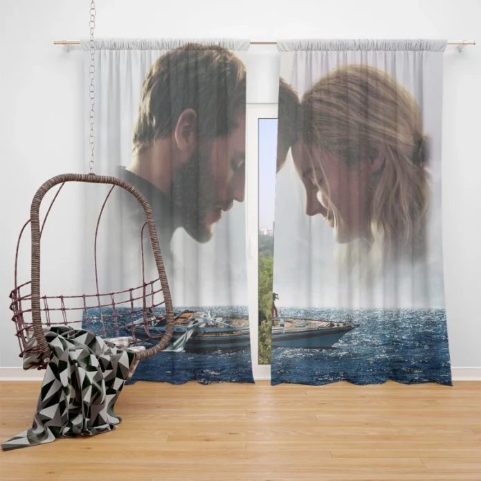 Adrift Movie Shailene Woodley Sam Claflin Window Curtain