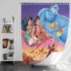 Aladdin Movie Disney Genie Princess Jasmine Bath Shower Curtain