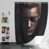 Albert Wesker in Resident Evil Movie Bath Shower Curtain