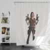 Alice in Resident Evil Apocalypse Movie Bath Shower Curtain