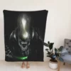 Alien Movie Xenomorph Fleece Blanket