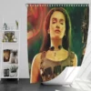 Ana de la Reguera as Maria Cruz in Army of the Dead Movie Bath Shower Curtain