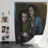 Antlers Movie Jeremy T Thomas Keri Russell Bath Shower Curtain