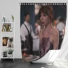 Anya Taylor-Joy in The Menu Movie Bath Shower Curtain