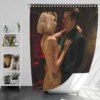 Argylle Movie Henry Cavill Dua Lipa Bath Shower Curtain