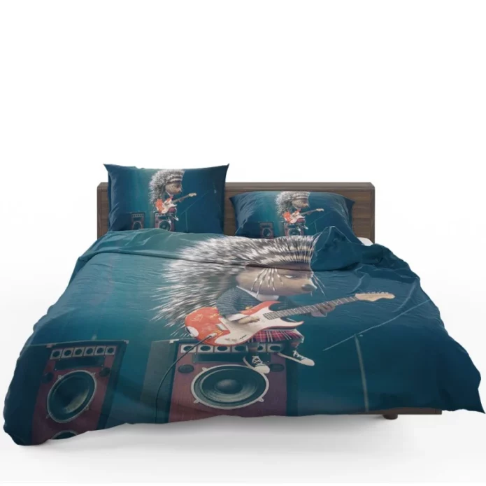 Ash from Sing Movie Playing the Guitar Bedding Set