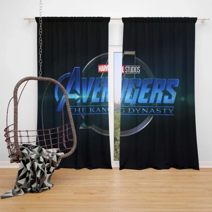 Avengers The Kang Dynasty Marvel MCU Movie Window Curtain