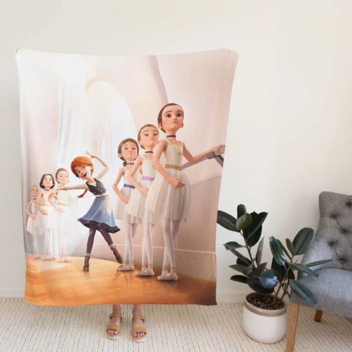 Ballerina Movie Felicie Milliner Fleece Blanket