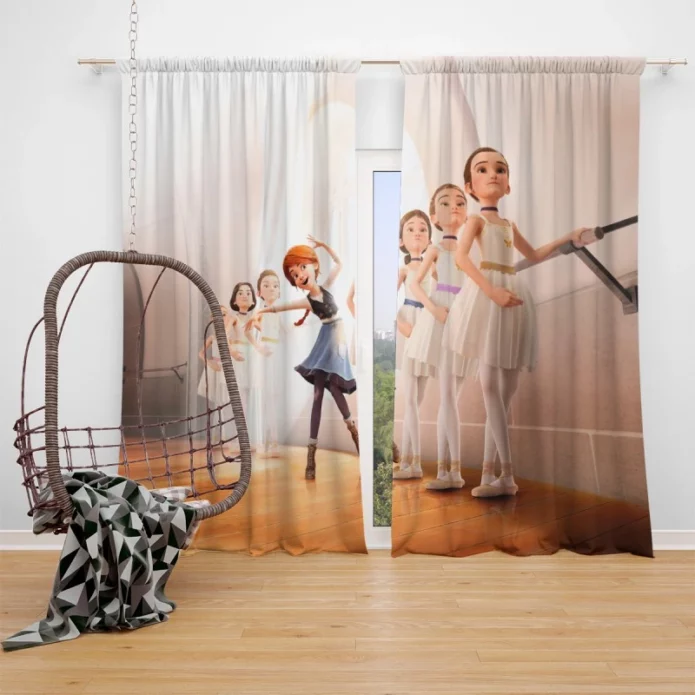 Ballerina Movie Felicie Milliner Window Curtain