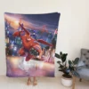 Big Hero 6 Movie Baymax Hiro Hamada Fleece Blanket