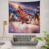 Big Hero 6 Movie Baymax Hiro Hamada Wall Hanging Tapestry