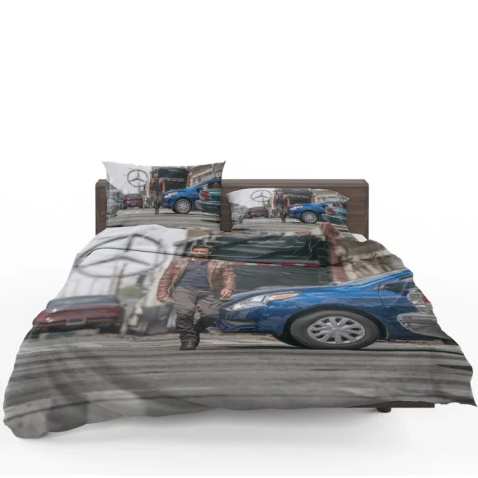 Boss Level Movie Frank Grillo Bedding Set