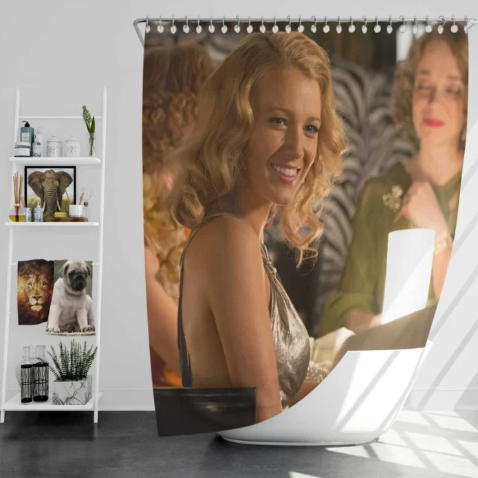 Cafe Society Movie Blake Lively Bath Shower Curtain