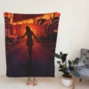 Cailee Spaeny in Bad Times at the El Royale Movie Fleece Blanket