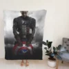 Captain America The First Avenger Film Steve Rogers Shield Fleece Blanket