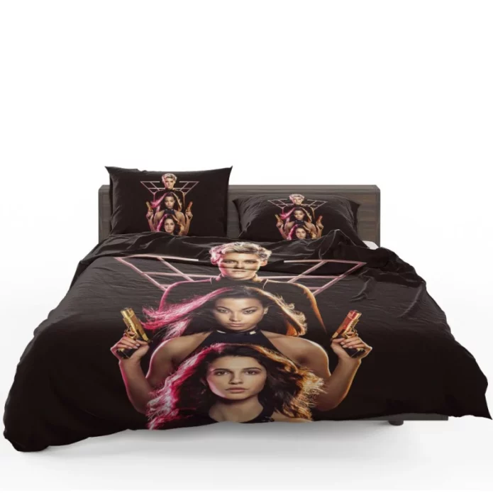 Charlies Angels Kristen Stewart Naomi Scott Ella Balinska Bedding Set