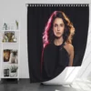 Charlies Angels Movie Naomi Scott Bath Shower Curtain
