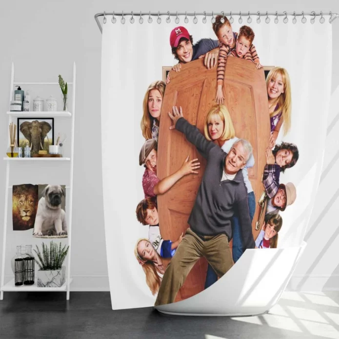 Cheaper by the Dozen Movie Bath Shower Curtain