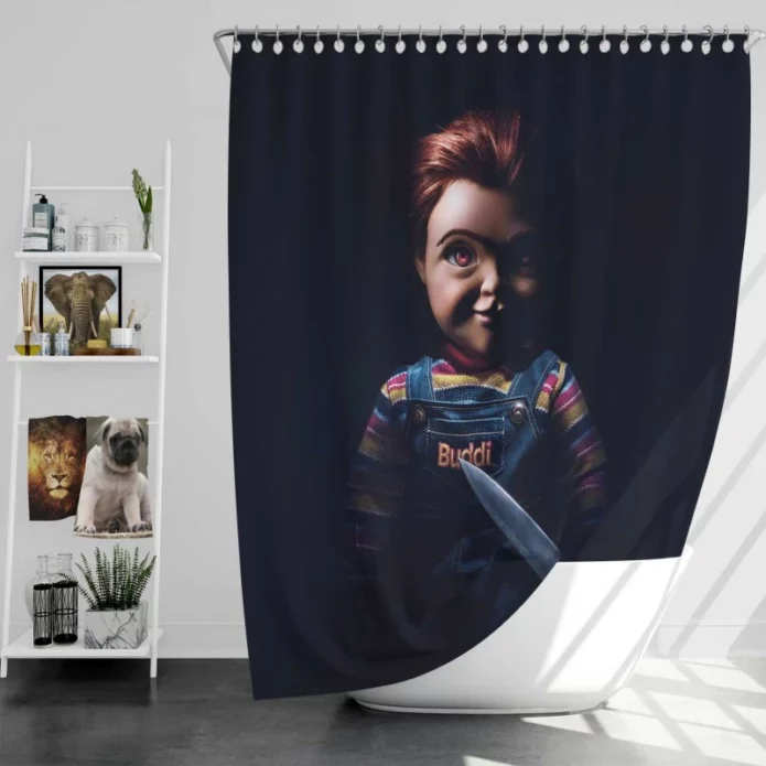 Childs Play Movie Movie Gabriel Bateman Bath Shower Curtain