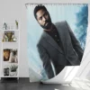 Christopher Nolan film Tenet Bath Shower Curtain