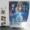 Cosmoball Movie Bath Shower Curtain