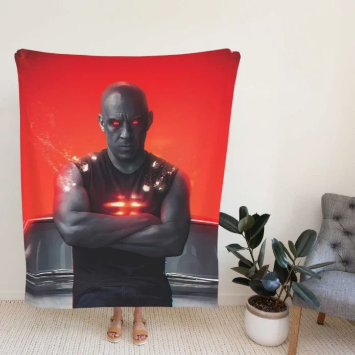 Crossover Movie Vin Diesel Fleece Blanket