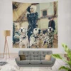 Cruella Movie Emma Stone Wall Hanging Tapestry