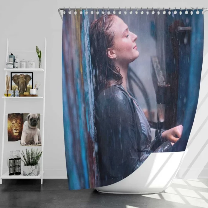 Dark Phoenix Movie Sophie Turner Jean Grey Bath Shower Curtain