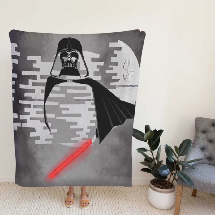 Darth Vader Movie Darth Vader Death Star Fleece Blanket