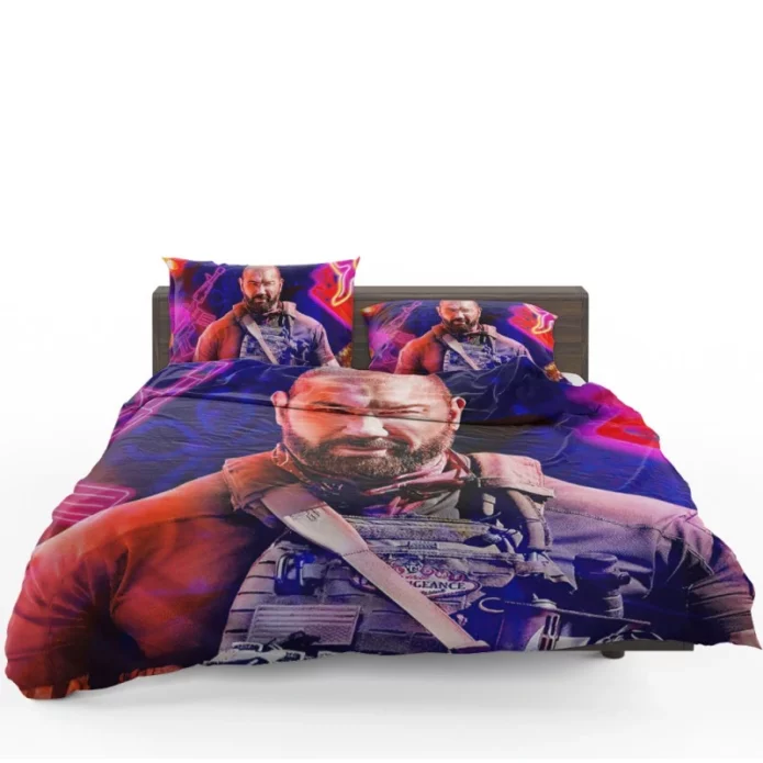 Dave Bautista as Scott Ward in Army of the Dead Movie Bedding Set