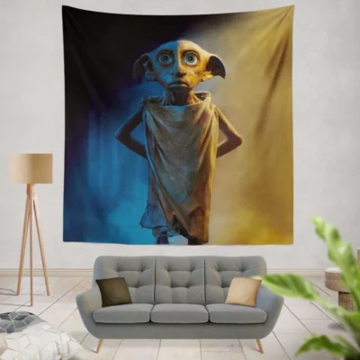 Dobby the House Elf Harry Potter and the Deathly Hallows Movie Wall Hanging Tapestry