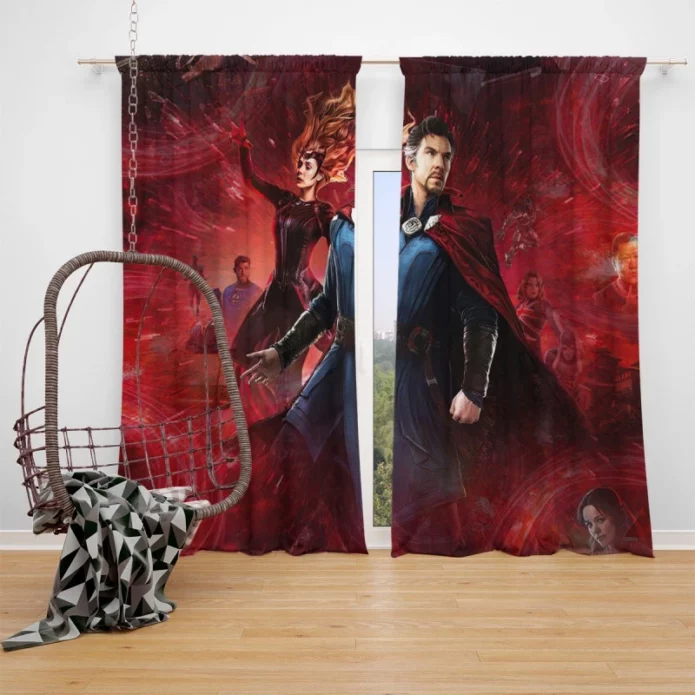 Doctor Strange in the Multiverse of Madness MCU Window Curtain