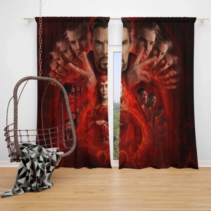 Doctor Strange in the Multiverse of Madness Movie Window Curtain
