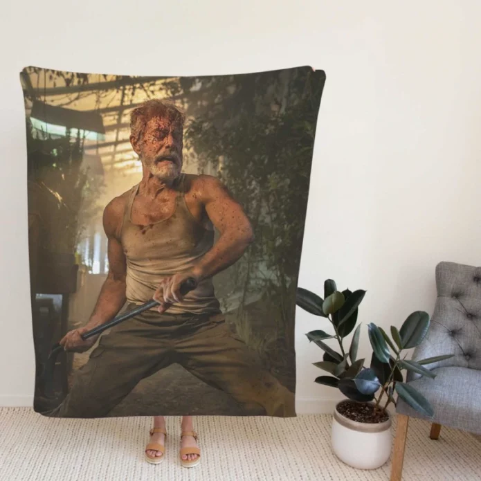 Dont Breathe 2 Movie Norman Nordstrom Fleece Blanket