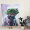 Drive Movie Kermit the Frog Fleece Blanket