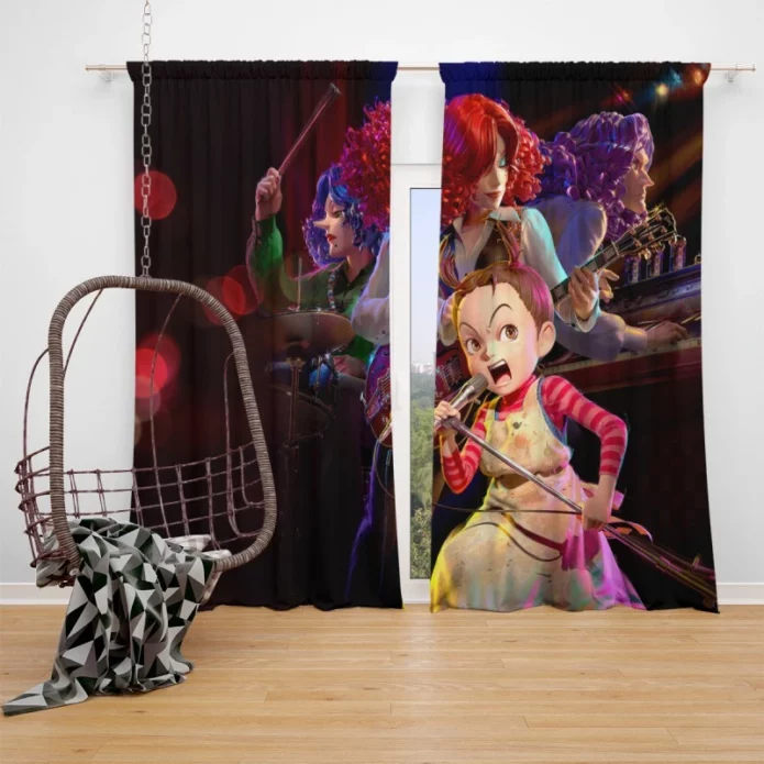 Earwig and the Witch Movie Window Curtain