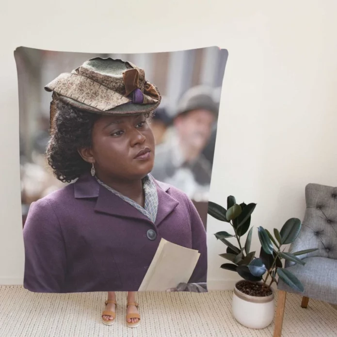 Enola Holmes 2 Movie Susan Wokoma Fleece Blanket