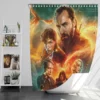 Fantastic Beasts The Secrets of Dumbledore Movie Poster Bath Shower Curtain